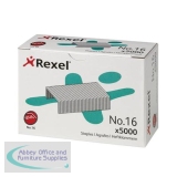 Rexel Staples No16 6mm Pack of 5000 06010