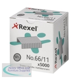 Rexel Staples No66/11 11mm Pack of 5000 06070