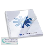 Acco GBC A4 Binding Covers 200micron Premium PVC Clear Pack of 100 CE012080E