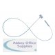 Avery Secur-a-tach Tagging Fastener Loops Plastic 229mm Ref 06265 [Pack 5000]
