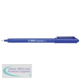 White Box Fineliner 0.4mm Nib Blue [Pack 10]