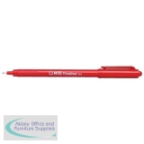White Box Fineliner 0.4mm Nib Red [Pack 10]