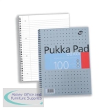 Pukka Pad Editor Metallic A4 Writing Pad 80gsm EM003