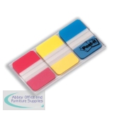 Post-it Index Strong 25mm Assorted Red Yellow and Blue Ref 686-RYB [Pack 66]