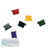Rapesco Supaclip 40 Clips Multicoloured Pack of 50 CL/D