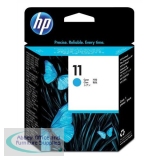 Hewlett Packard No11 Print Head Cyan C4811A
