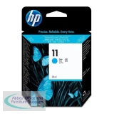 Hewlett Packard No11 Inkjet Cartridge Cyan C4836AE