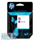 Hewlett Packard No11 Inkjet Cartridge Magenta C4837A
