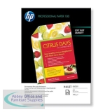 Hewlett Packard Brochure/Flyer Paper Glossy A4 Pack of 50 180gsm C6818A