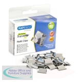 Rapesco Supaclip 40 Clips Stainless Steel Pack of 200 CP20040S