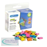 Rapesco Supaclip 40 Clips Assorted Pack of 150