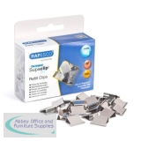 Rapesco Supaclip 60 Clips Stainless Steel Pack of 100 CP10060S