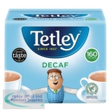 Tetley Tea Bags Decaffeinated High Quality Ref A06070 [Pack 160]