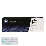 Hewlett Packard No78 LaserJet Toner Cartridge Black Pack of 2 CE278AD