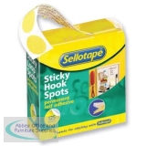 Sellotape Hook Spot Pack of 400 503943