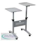 Nobo Multi-Media Trolley Titanium 1900791