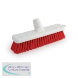 Bentley Colour Coded Soft Broom 12 Inch Head Red. Ref SPC20136R