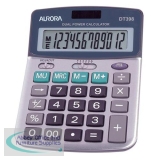 Aurora Semi-Desktop Calculator 12-digit DT398