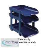 Rexel Agenda2 Risers Blue Pack of 5 2101020