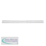 Acco GBC A4 14mm 34-Loop Wires 3:1 Pitch Silver Pack of 100 RG810997