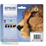 Epson Stylus D78 DURABrite Ultra Inkjet Cartridge Black/Cyan/Magenta/Yellow C13T071540A0