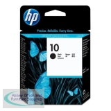 Hewlett Packard No10 Inkjet Cartridge Large Black C4844A