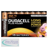 Duracell Plus Power Battery Alkaline 1.5V AAA Ref 81275276 [Pack 16]