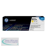 Hewlett Packard No822A LaserJet Toner Cartridge Yellow C8552A