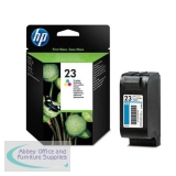Hewlett Packard No23 Inkjet Cartridge Colour DeskJet 700/800 30ml C1823DE