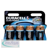 Duracell Ultra Battery Pack of 4 D 75051965