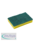 3M Scotchbrite Washing Up Scouring Sponge Pack of 10 1821