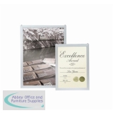 Photo Album Company Secure It Aluminium Frame A4 Silver PASFA4B