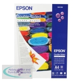 Epson Double-Sided Matt Photo Paper Heavyweight A4 Pack of 50 C13S041569