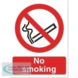 Stewart Superior No Smoking Self Adhesive Sign Ref P089SAV