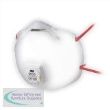 3M 8833 FFP3 Unvalved Cup Disposable Respirator Pack of 10 70071276391