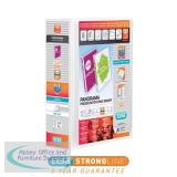 Elba Presentation Ring Binder PVC 2 D-Ring 65mm Capacity A4 White Ref 400008048 [Pack 4]