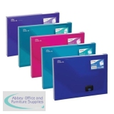 Snopake DocBox 25mm Capacity A4 Electra Assorted Pack of 5 14832