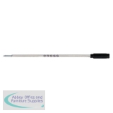 Cross Ball Pen Refill Standard Medium Black Ref 8513 [Pack 6]
