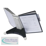 Durable Sherpa Desk Unit 10 Complete Grey and Black 5632/22