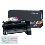 Lexmark C780/C782/X782E Return Programme High Yield Toner Cartridge Magenta C780H1MG