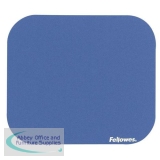 Fellowes Mouse Pad Rubber Base Blue 58021-06