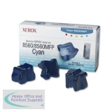 Xerox Phaser 8560 Solid Ink Stick Pack of 3 Cyan 108R00723