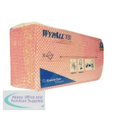 Wypall X50 Cleaning Cloths Pack of 50 Red 7444