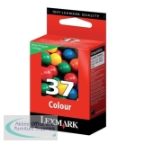 Lexmark No37 X3650/X4650 Return Programme Inkjet Cartridge Colour 18C2140E