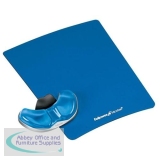 Fellowes Crystal Palm Support Blue 9180601