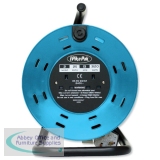 CED Heavy Duty 2-Gang Extension Reel 13amp 25 Metres Black WCR252