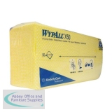 Wypall X50 Cleaning Cloths Pack of 50 Yellow 7443