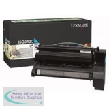 Lexmark C752 Return Programme High Yield Toner Cartridge Cyan 15G042C