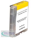 Office Basics Brother Remanufactured Inkjet Cartridge Yellow LC1000Y