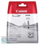 Canon iP3600/4600/MP540/620/630/980 Inkjet Cartridge 9ml Grey CLI-521GY